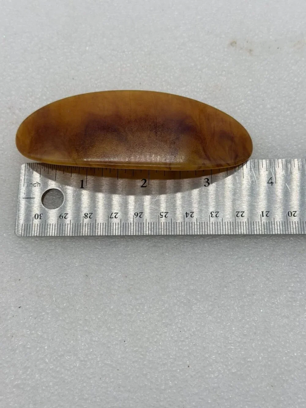 Vintage Faux Tortoiseshell Hair Barrette